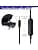Headphone Audio Cable Compatible with Logitech G Pro G PRO X G233 G433 3.5mm Audio Extension Cable for Gaming Headset Volume Control with Microphone 2M(Black) - Image 7