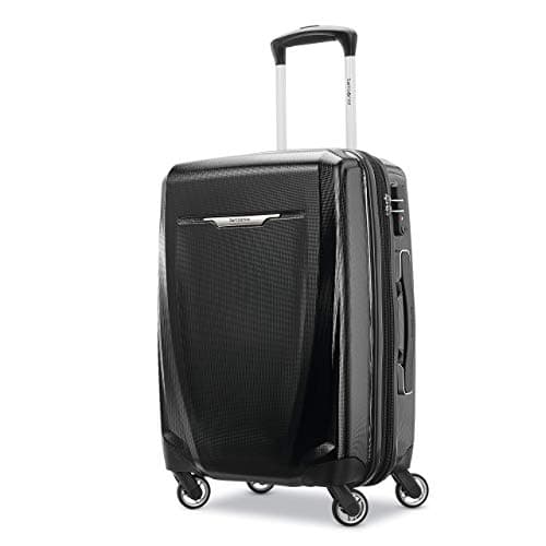 Samsonite Winfield 3 DLX Hard Case with Swivel Wheels, Black, Winfield 3 DLX Expandable Hard Case with Swivel Wheels - Image 2