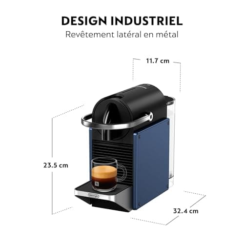 Nespresso Delonghi Pixie Coffee Machine Blue EN127.BL - Image 6
