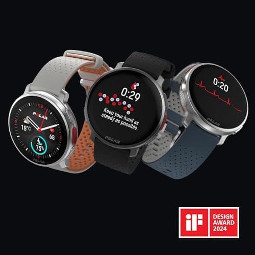Polar Vantage V3, Montre Sport avec GPS, Cardiofréquencemètre de Pointe, Autonomie prolongée, Montre connectée Hommes et Femmes, Cartes Hors Ligne, Montre Running, Montre Triathlon - Image 7