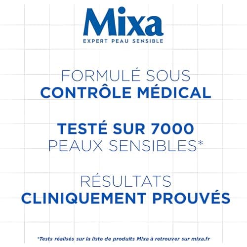 Mixa Gel Douche Dermo-Apaisant à l'Huile d'Amande Douce 1 Unité x 400 ml - Image 4