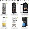 Silicone Mat for Coffee Machine, 40 x 25 cm Non-Slip Underlay for Coffee Maker, Non-Slip Mat for Coffee Maker, Coffee Machine Mat for Delonghi Ninja Nespresso Gevi Keurig Cuisinart Tastyle - Image 7