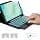 for Samsung Galaxy Tab A11+/A9+ Plus 11 inch Case with Detachable Keyboard - French AZERTY, Rainbow Backlit Keyboard with Touchpad - Keyboard Case for Galaxy Tab A11+ 2025/A9+ 2023 - Image 5