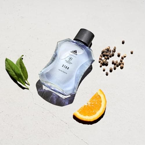 adidas UEFA Star Edition Eau de Toilette, parfum aromatique d'agrumes pour homme, 50 ml - Image 4