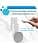 Sintron Wall Mount for Echo Pop and Google Nest, Smart Socket Holder with Built-in Cable Management, Space Saving No Bulky Cables, for Living Room, Bedroom, Kitchen (White) - Image 6