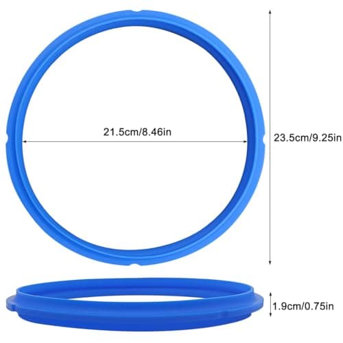 Silicone Seal Gasket Compatible with Instant Pot 6 Liter Pressure Cookers Replacement Silicone Gaskets for IP-DUO60, DUO50, LUX60, LUX50, CSG60, CSG50, for - Image 3