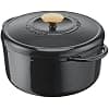 Tefal Pierre Gagnaire Héritage Cast Steel Casserole 21 cm (3.3 L), Induction, Enamelled Coating, Special Condensation Lid, Heat Retention, Slow Cooking, Glossy Grey E2570304 - Image 2