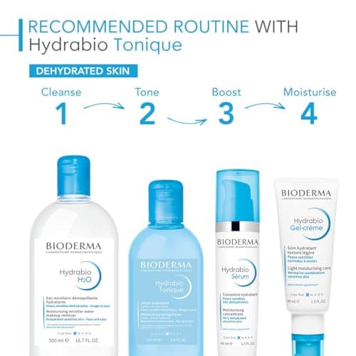 BIODERMA Hydrabio Tonic Toning/Moisturizing Intense Freshness for Sensitive Skin Dehydrated 250 ml - Image 7