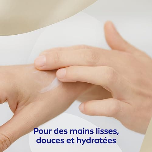 NIVEA Crème mains nourrissante peaux très sèches (1 x 75 ml), soin hydratant à l'huile d'amande douce, crème mains hydratante efficace 24 h - Image 4