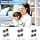 6 Pairs of Replacement Silicone Tips for Samsung Galaxy Buds 2 - Fit in Case Tips (Black, SML) - Image 4