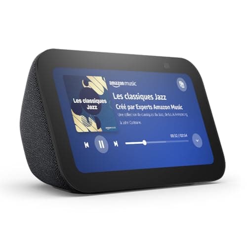 Echo Show 5 (3rd Gen) | Compact Smart Touch Screen with Alexa for Smart Home Control and More | Charcoal - Image 4