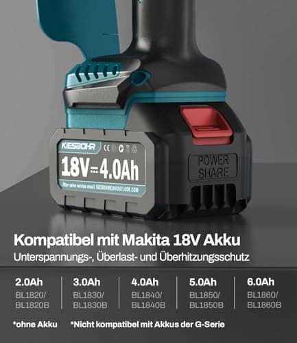 15 cm Mini Battery Chainsaw CSE002, Compatible with Makita 18V Batteries, Brushless Electric Chainsaw, Automatic Chain Lubrication (No Battery) - Image 3