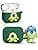 Slim Protective Silicone Case Compatible with Apple Airpods Pro 3 with Doll Keychain (Mike) - Image 3