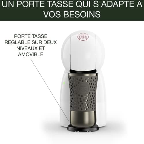 Nescafé Dolce Gusto KRUPS Capsule Coffee Machine, 15 Bars, Multi-Drinks, Compact Coffee Maker, Automatic Shut-off, Economy Mode, Piccolo XS KP1A3110 - Image 5
