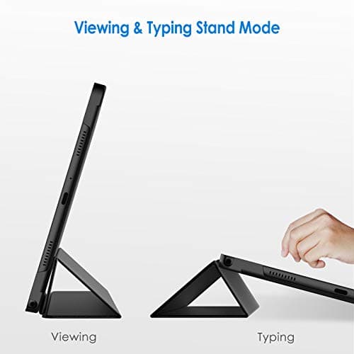 JETech Case for Samsung Galaxy Tab A7 10.4 Inch 2020 (SM-T500/T505/T507), Slim Stand Hard Back Cover Case (Black) - Image 4