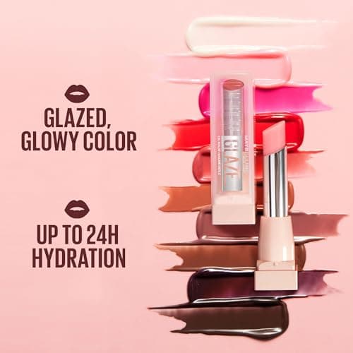 Maybelline New York - Baume Huile Hydratant - Lèvres Lissées et Brillantes - Effet Laqué - Enrichi en Acide Hyaluronique et Extrait de Cerises - Lifter Glaze - Teinte : 004 Cherry Swirl - Image 5