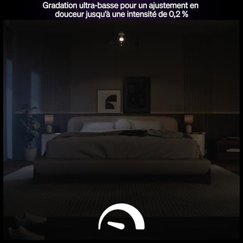 Philips Hue Ampoule LED connectée A67, White Ambiance, Culot E27, 11,8 W, Spectre complet 1000-2000 K, 1600 lumens, Intensité variable, Compatible avec Alexa, Google Assistant et Apple Home, pack de 1 - Image 6