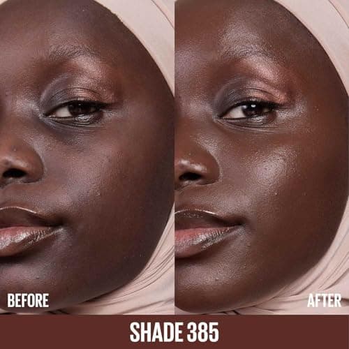 Maybelline New York Lifter Plump & Glow - Foundation - Plumps & Brightens Instantly - Even, Lifted & Radiant Finish - Shade 385-30 ml - Image 6
