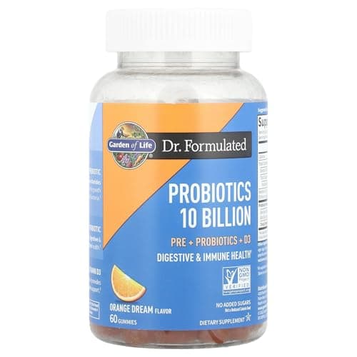 Garden of Life Dr. Formulated Probiotics 10 Billion, Orange Dream - 60 gummies - Image 5