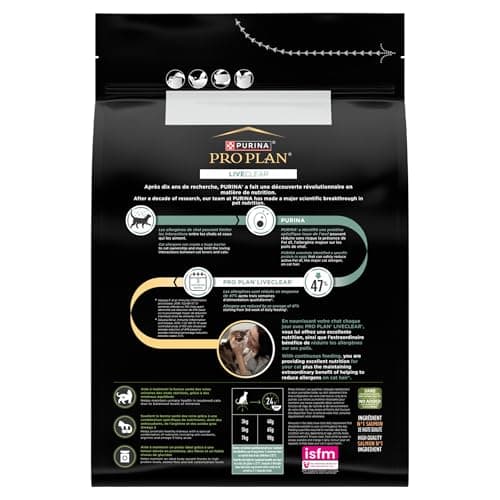 Proplan - Croquettes Proplan Liveclear Sterilised Saumon pour Chat Stérilisé - Sac De 2,8 Kg - Image 5