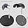 Headset Holder, Desktop Headset Holder with Aluminum Base, Compatible with AirPods Max, Beats, Bose, B&O, Sony, Sennheiser, Gaming (Black) - Image 7