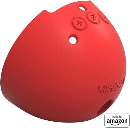Made for Amazon Case for Echo Pop (2023 Model), Red - Image 1