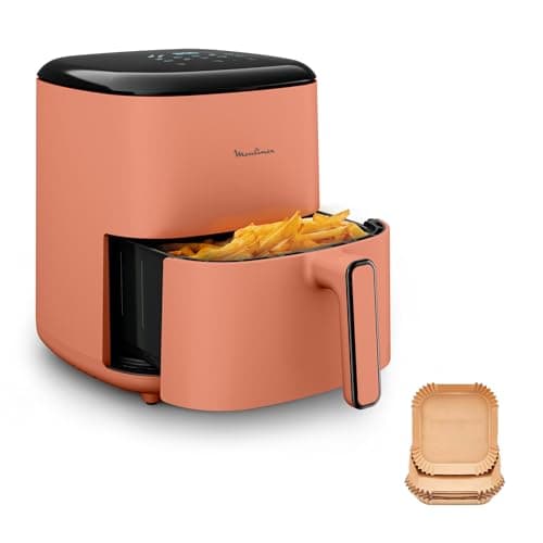 Moulinex Easy Fry POP TERRACOTTA 5L, air fryer, Up to 6 people, 10 Intuitive Programs, Digital Touch Screen, Time and Energy Saving, EZ245TF0 - Image 3