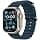 Apple Watch Ultra 2 [GPS + Cellular, 49MM] Titanium Case with Blue Ocean Strap - One Size (Refurbished) - Image 3