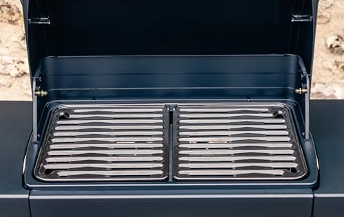 Campingaz Compact 3 Litre Gas Barbecue - Compact Gas Barbecue Trolley with 3 Burner Aluminised Steel Lid with Thermometer, Grease Tray and 2 Folding Side Shelves - Image 7