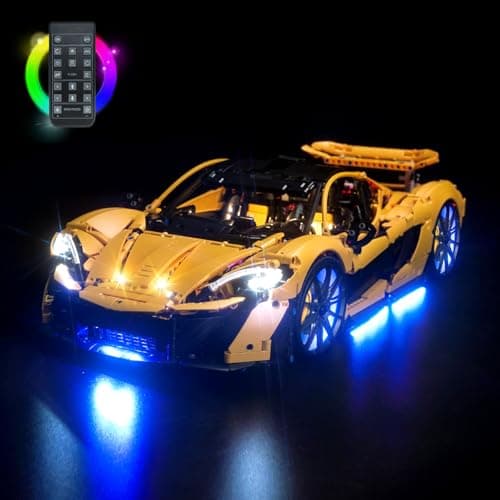 BrickBling LED Light Kit Compatible with Lego Technic McLaren P1 Creative Toy - Image 2