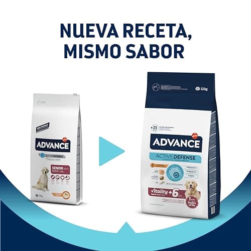 Advance Vitality Senior Maxi - Dry Food for Senior Dogs (+6 years) Large Breed with Chicken - 12 kg - Image 4