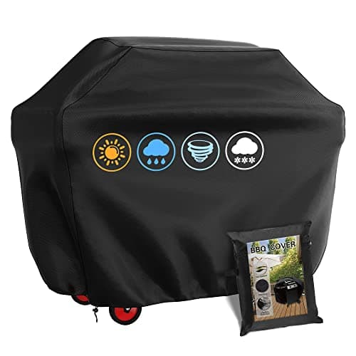 Rectangular Outdoor Barbecue Cover 145 x 61 x 117 cm, 210D Waterproof Anti-UV Waterproof Grill Cover for Weber, Holland, Jennair Campingaz etc - Image 2