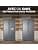 Haier - American Refrigerator - 2 Doors - Energy Class E - Total No Frost Multi Air Flow Technology - Stainless Steel - 337L + 191L (Freezer) - 177.5 x 90.5 x 65.7 cm - Model HSR3918ENPG - Image 6