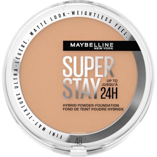 Maybelline New York - Foundation Powder Hybrid - Long-lasting - Luminous Matte Coverage - Vegan & Waterproof - All Skin Types - Superstay 24H - Shade : 48 - 53g - Image 2