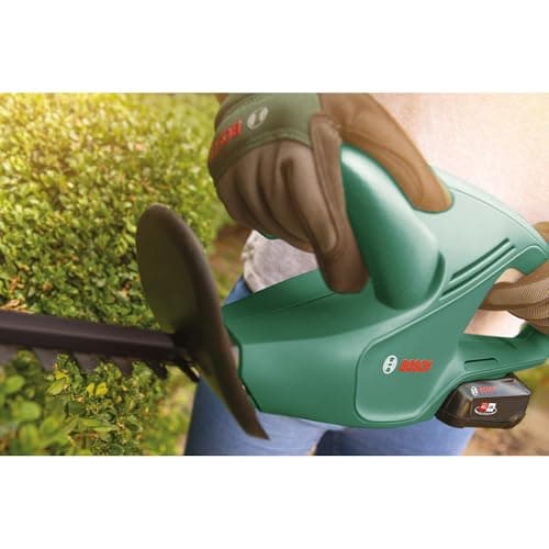 Bosch EasyHedgeCut 18-45 Cordless Hedge Trimmer (without Battery, 18 Volt System, Blade Length 45 cm, in Cardboard Packaging) - Image 5