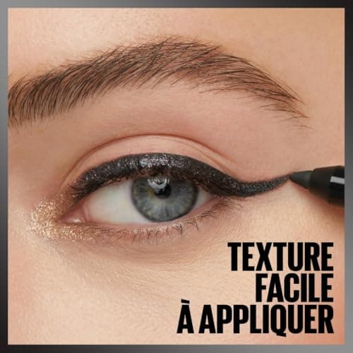 Maybelline New York - Intense Look Box - Tattoo Liner Gel Pencil + Mascara Sky High Very Black + Mascara Sky High Top Coat Glitter - 3 products - Image 5