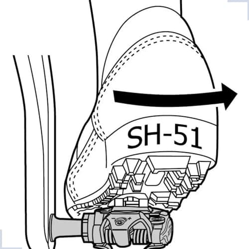 Shimano SPD Plate Set SM-SH51, Black, One Size - Image 5