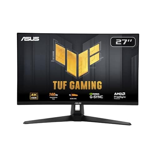 ASUS TUF Gaming VG27UQ1A Gaming Monitor - 27 Inch 4K, HDR, 160Hz, ELMB Sync, Response Time 1ms, 95% DCI-P3, DisplayWidget Center, AMD FreeSync Premium, NVIDIA Compatible - Image 2