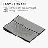 kwmobile Cover Compatible with KitchenAid 4.3-4.8 Liter - Protective Cover 35.5 x 35.5 x 22.5 cm with 3 Pockets for Food Processor - Grey - Image 6