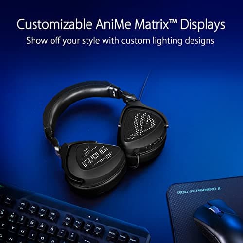 ASUS ROG Delta S Animate Lightweight USB-C Gaming Headset with AI Noise-canceling mic, MQA Rendering Technology, Hi-Res ESS 9281 Quad DAC, RGB Lighting, Compatible with PC, Switch and PS5 - Image 3