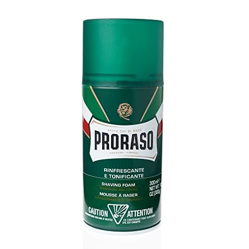 Proraso Shaving Foam, 300 ml, Shaving Foam for Men Refreshing and Invigorating with Eucalyptus Oil and Menthol, Made in Italy, Green (Pack of 2) - Image 4