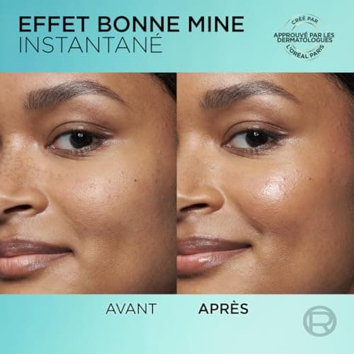 L'Oréal Paris - Anti-UV Fluid SPF50 - Bright Reveal - Unified Complexion and Radiant Skin - Light Coverage - Anti-Stain and Bleach Formulation - Shade : Medium - 50 ml - Image 7