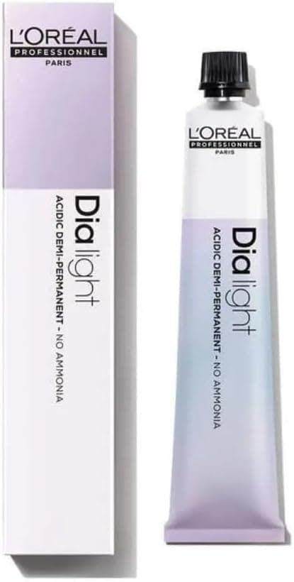 L'Oreal PROFESSIONNEL Semi-Permanent Tone-on-Tone Colour Neutralises Reflections Gel Cream Texture for Coloured or Sensitive Hair Dia Light 10.21 Milkshake Iridescent Sorbet 50 ml - Image 1