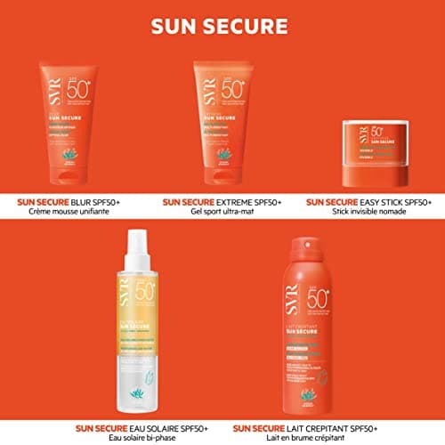SVR - Sun Secure Easy Stick SPF50+ - Invisible sun stick for sensitive areas – Very high UVA, UVB, infrared & visible light protection – Sensitive skin – Antioxidants, Vitamin E – 10 g - Image 7