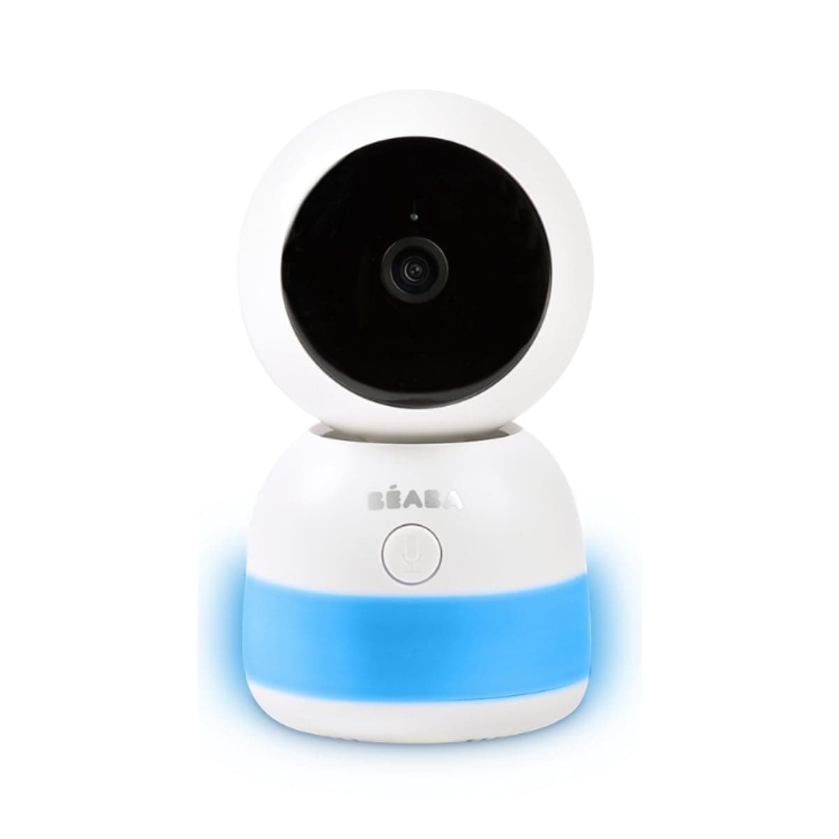 Béaba BÉABA, Additional Baby Video Camera, 360° Camera, Night Vision, Mobile App, Walkie Talkie, Lullabies, Thermometer and Humidity Control, Multiple Monitoring, Zen Night Light White