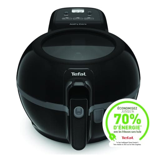 Tefal Actifry Extra Deep Fryer Oil Free 1.2 kg Fries, Odourless, Automatic Temperature Regulation, Brewing Blade, Glass Lid, Air Fryer FZ722815 - Image 4