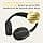 Jabra Evolve2 65 Flex Stereo Headphones with Bluetooth, Wireless Charging Stand, ClearVoice Noise Cancelling and Hybrid ANC Technology, Certified for Google Meet and Zoom - Black - Image 4