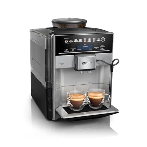 SIEMENS, automatic coffee machine, milk system, 12 drinks, automatic milk system cleaning, ceramic grinder, large touch screen, EQ6 plus s500, TE655203RW - Image 2