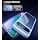 Qasyfanc Google Pixel 10/10 Pro Case with 2 Tempered Glass, [Camera Protection] [Anti-Yellow] PC Back Hard Soft Silicone Bumper Hybrid Shockproof Case for Pixel 10/10 Pro -Light Blue - Image 3