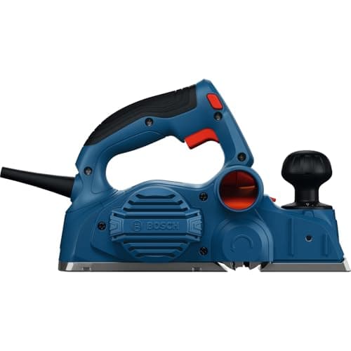 Bosch Professional GHO 20-82 handheld planer (power 700 W, can be used on the right or left, with mounting key, longitudinal stop, dust bag) - Image 5
